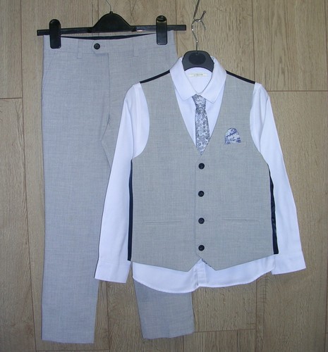 Next jungen graue hose - graue, weste