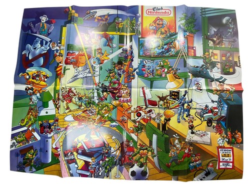 Club nintendo poster 90er - club,