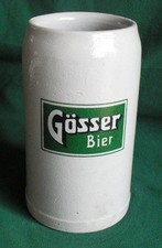 GÖSSER Bier 1 Liter Bierkrug