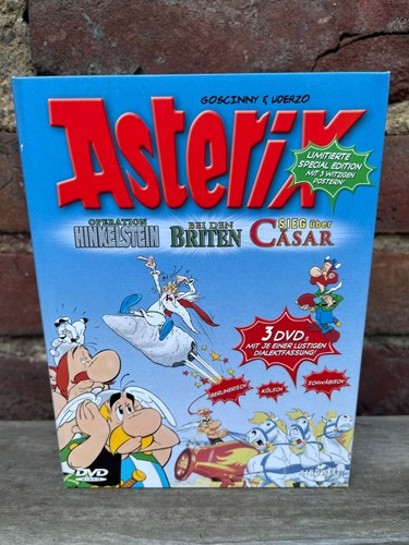 Asterix dvd box 3er set - box,