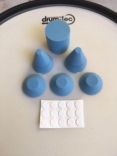 E-Drum Trigger-Kegel +Zylinder PRO Cone-Set Optimierung für Alesis DM 10X Kit