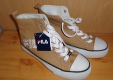 FILA Damen High Top Sneaker Turnschuhe Stoffschuhe Leinenschuhe Gr. 39 Braun
