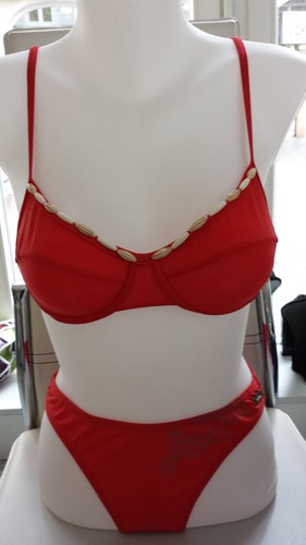 Solar bikini rot mit - bikini,