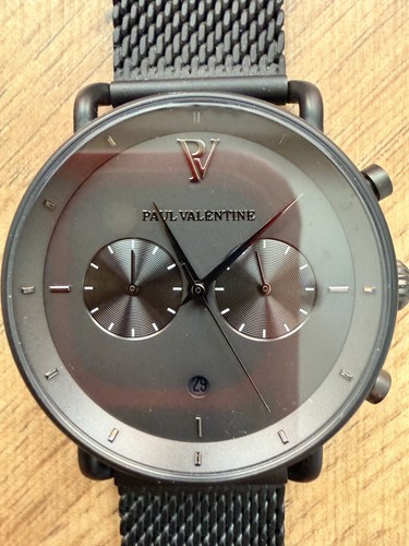 Paul valentine herrenuhr grau - paul,