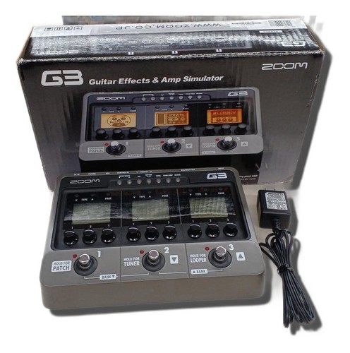 Zoom multi effektprozessor - g3, multi-effektprozessor