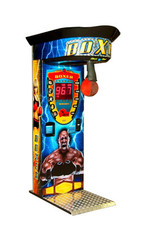 Boxautomat Cube Sticker, Kraftmesser, Box Automat, boxing machine, punch contest