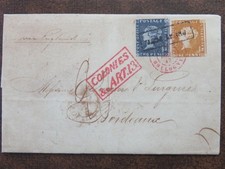 Rote und Blaue Mauritius auf