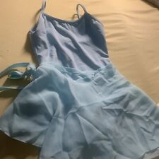 Ballettrikot mit Röckchen Hellblau 128 BLOCH