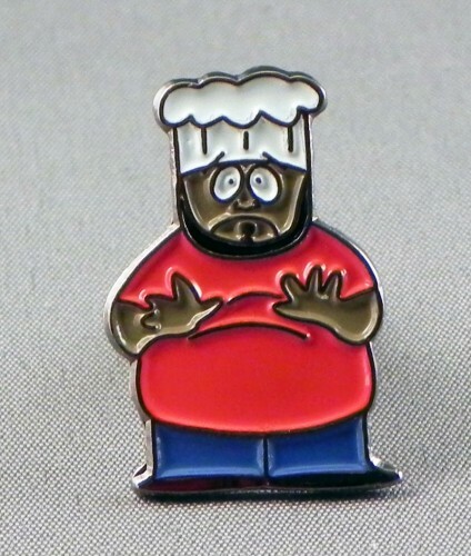 South park chef enamel pin - south,