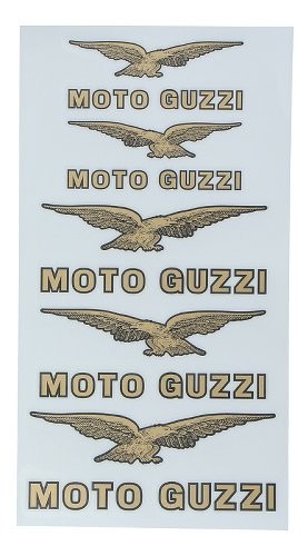 Moto guzzi aufklebersatz - moto,