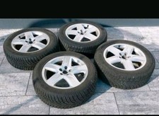Winterräder AUDI Original Felgen mit Dunlop 235 /55 - Felgen: 7x18,  ET 38