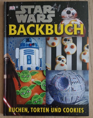Star wars backbuch kuchen - star,