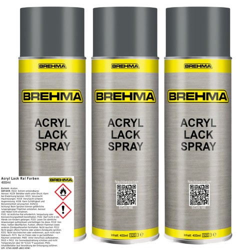 Brehma acryl lackspray ral - 3x,