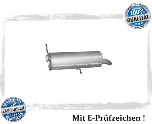 Endschalldämpfer für peugeot - endschalldämpfer,