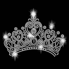 XL STRASSSTEINE KRONE DIADEM