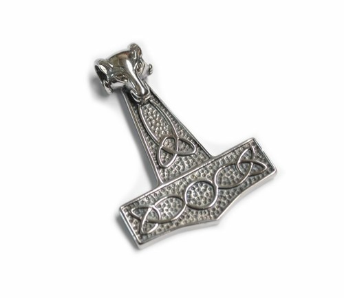 Xxl edelstahl anhänger thors - edelstahl,