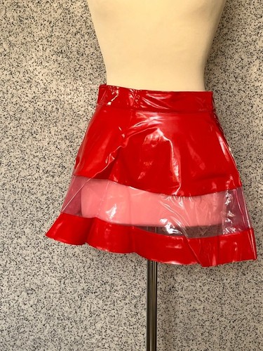Roter lack pvc - pvc, xl