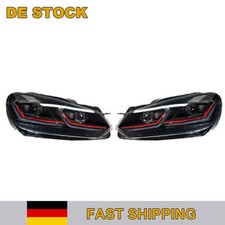 Ein Paar Rote LED Scheinwerfer