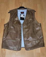 Lederweste, Weste in braun