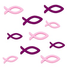 Holz Fische Streuartikel Taufe