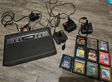 ATARI 2600 Darth Vader retro Konsole+3 Joysticks+Adapter+10 Spiele+funktionsfähi