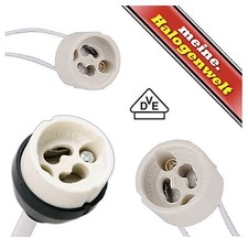 1-3-5-10-20-25-50-100 x Fassung GU10 230V Sockel Halogen-Leuchtmittel LED-Lampe