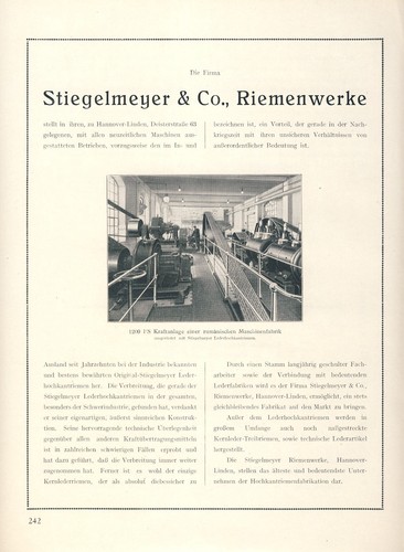 Riemen stiegelmeyer hannover - stiegelmeyer,