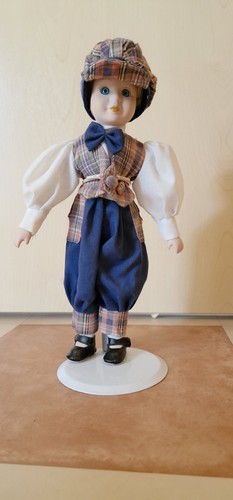 Vintage porzellanpuppe junge - vintage,