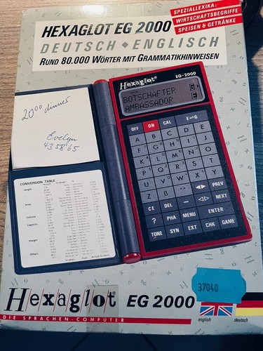 Hexaglot 2000 translator - hexaglot,