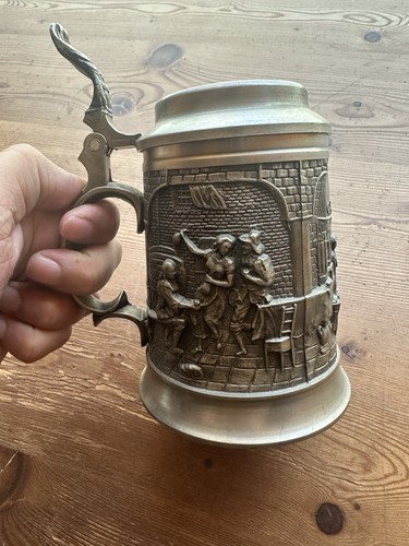 Zinn bierkrug humpen - zinn, bierkrug/humpen