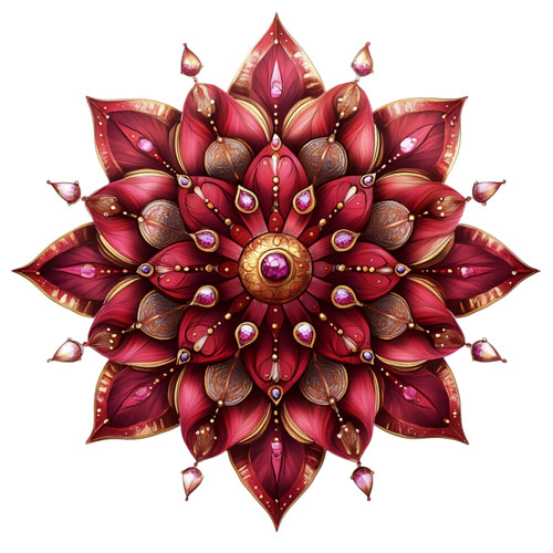 Mandala blume floral botanik - mandala,