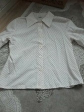 Damen Mädchen Hemd,WeißFarbe,Gr:36/38,GOLD giyim,Baumwolle