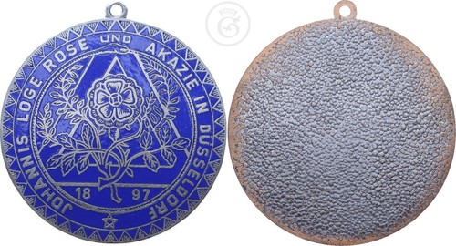 Bronzeplakette ohne jahr - ohne,