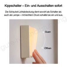 2 X Akku Nachttischlampe Touch