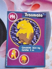 Pokémon Karte Traumato #96 • Pokemon Der Erste Film Pikachu Project 98 Vintage 