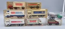 LKW Modelle 1:87 Wiking 8er Konvolut Lastzüge OVP #A24