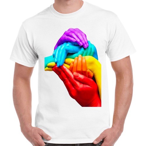 Hände buntes gay - hände,