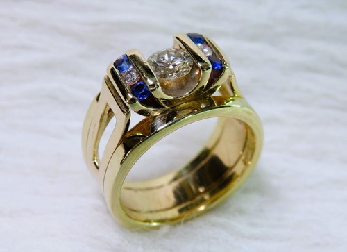 Krementz 14k gold diamant - 14k,