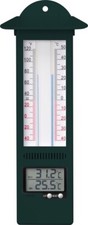 Garten Min-Max-Thermometer Digital 9,5 x 2,5 x 24 cm