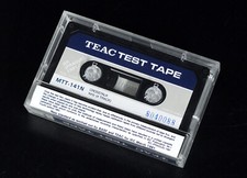 TEAC MTT-141N Crosstalk Test 1kHz (4 Track) TEST TAPE für Cassette Deck NOS/NEU!