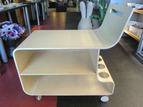 Hackman servierwagen aus holz - aus,