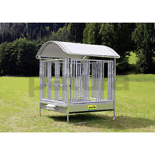 PATURA  Heuraufe mit Pferdefressgitter Pferde NEU