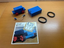 Lego Eisenbahn 4,5V Batteriemotor 12 x 4 x 4 blau Ketten getestet super Zustand