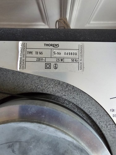 Thorens 145 mit dynavector - thorens,