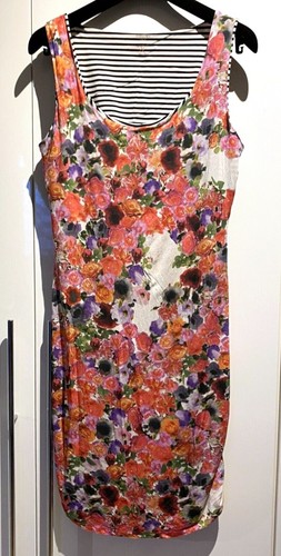 Kleid blumen rot - blumen, marc