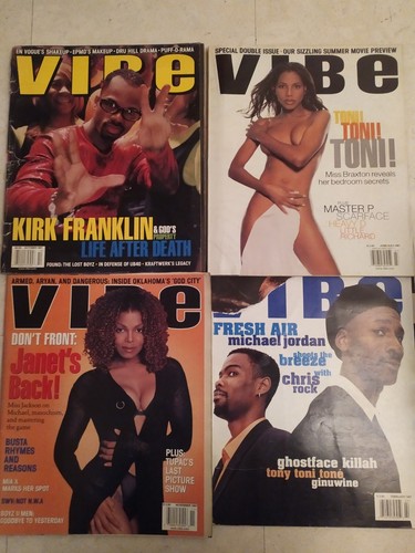 Vibe magazin 1997 - 4x, hip