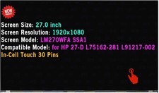 27.0" LCD Screen for HP 27-D