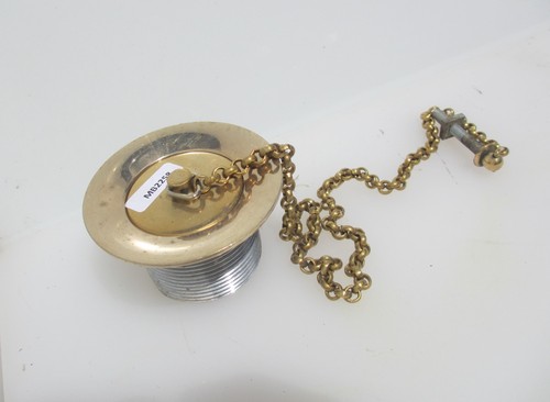 Vintage messing ablaufloch - messing,