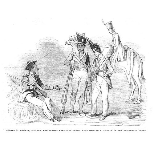 Indien sepoys bombay - indien,