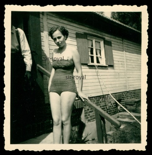 Hübsche frau badeanzug - hübsche, im